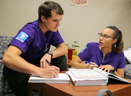 Nursing students at Great Falls College